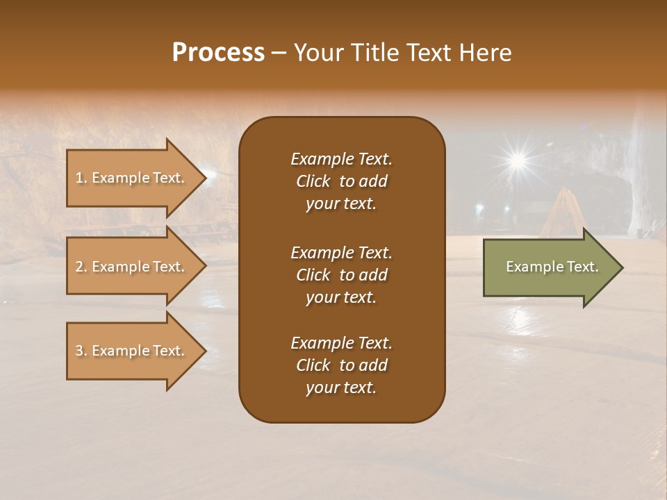 Beach Bolivia Plants PowerPoint Template