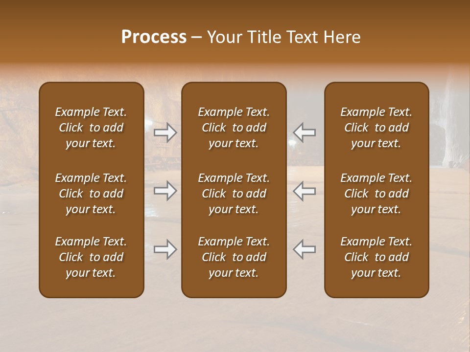 Beach Bolivia Plants PowerPoint Template