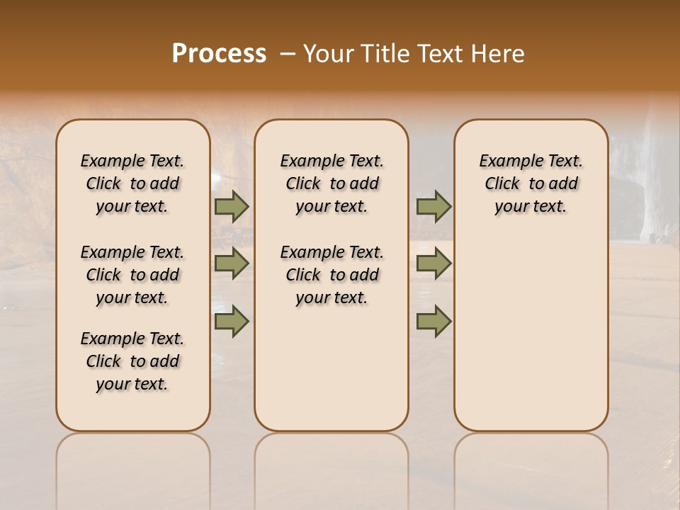 Beach Bolivia Plants PowerPoint Template