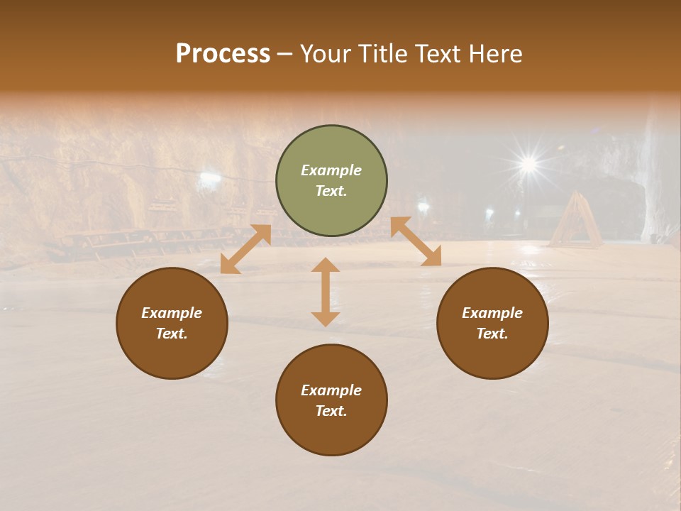 Beach Bolivia Plants PowerPoint Template