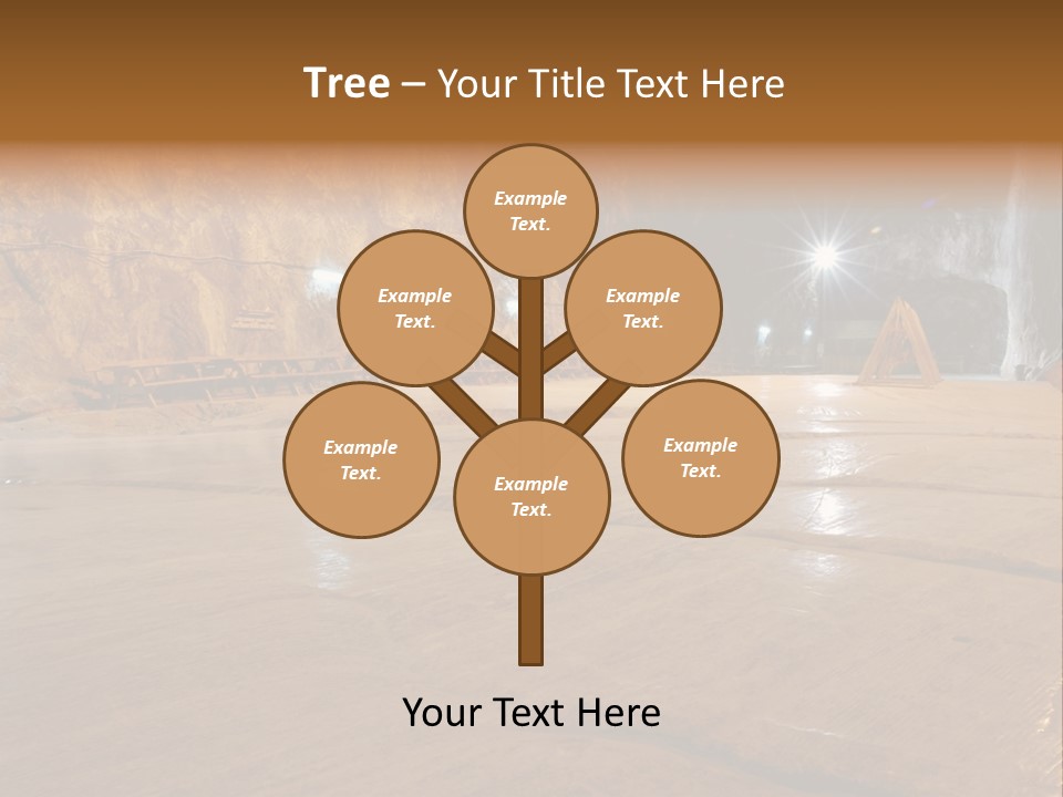 Beach Bolivia Plants PowerPoint Template