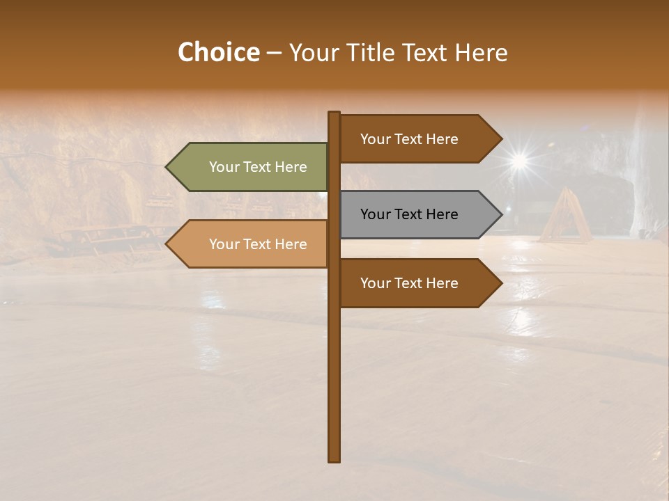 Beach Bolivia Plants PowerPoint Template