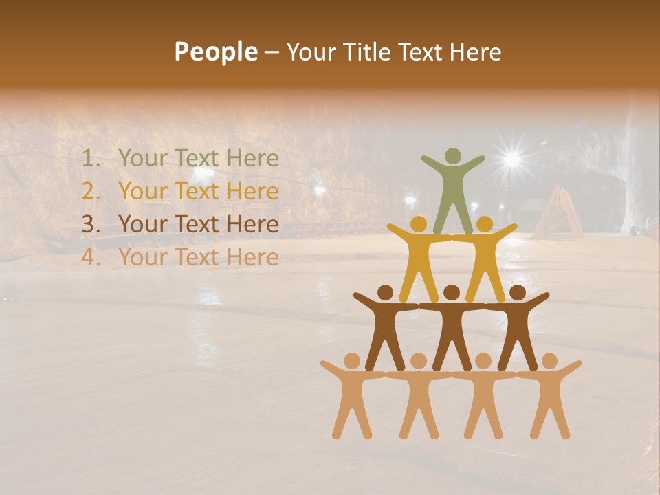 Beach Bolivia Plants PowerPoint Template