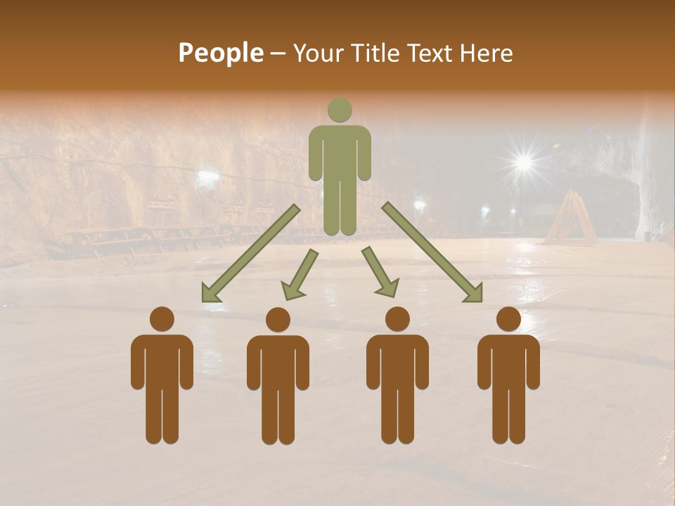 Beach Bolivia Plants PowerPoint Template