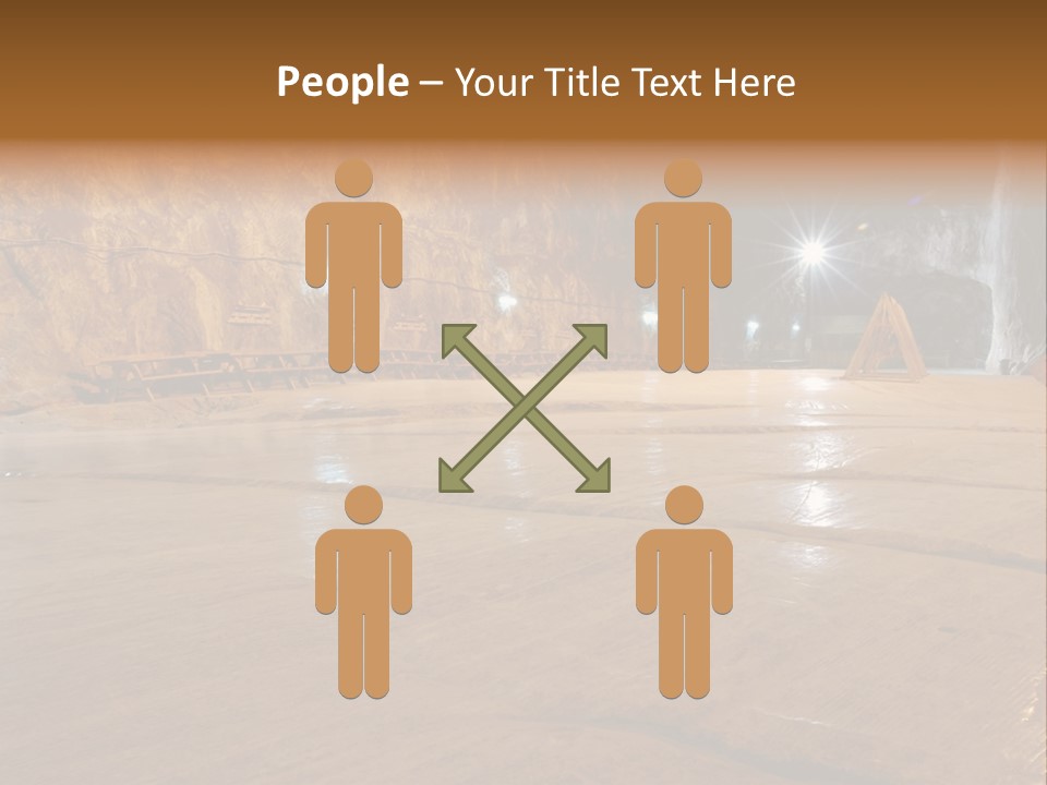 Beach Bolivia Plants PowerPoint Template