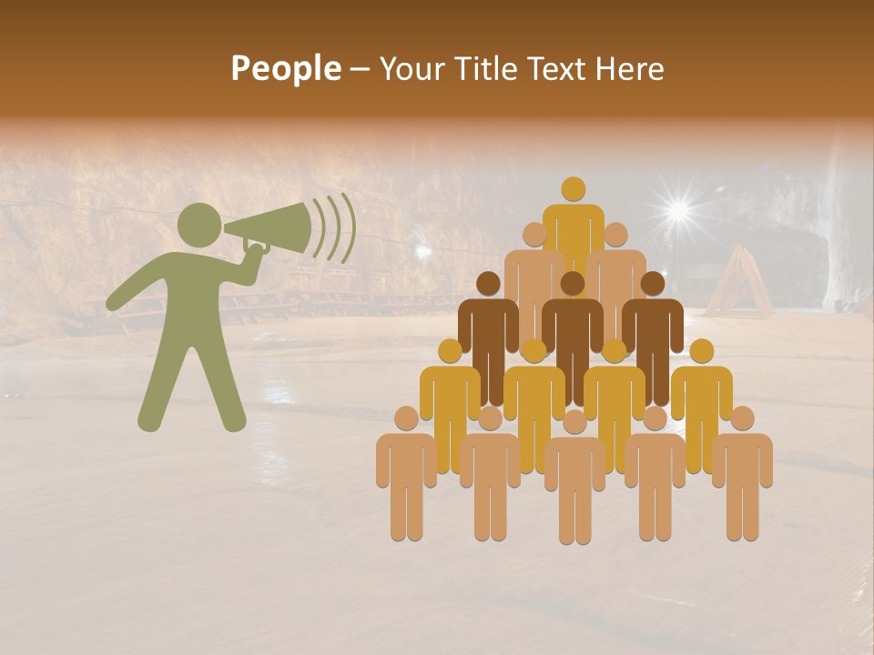 Beach Bolivia Plants PowerPoint Template