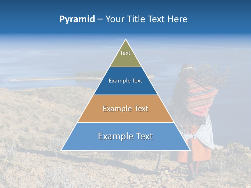 Beach Bolivia Plants PowerPoint Template