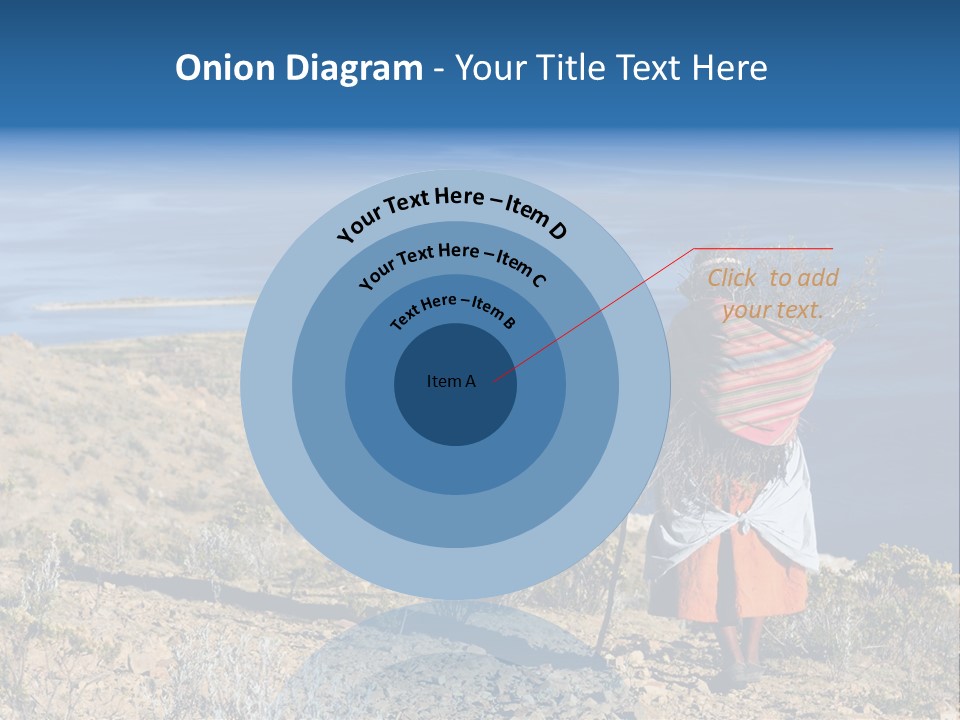 Beach Bolivia Plants PowerPoint Template