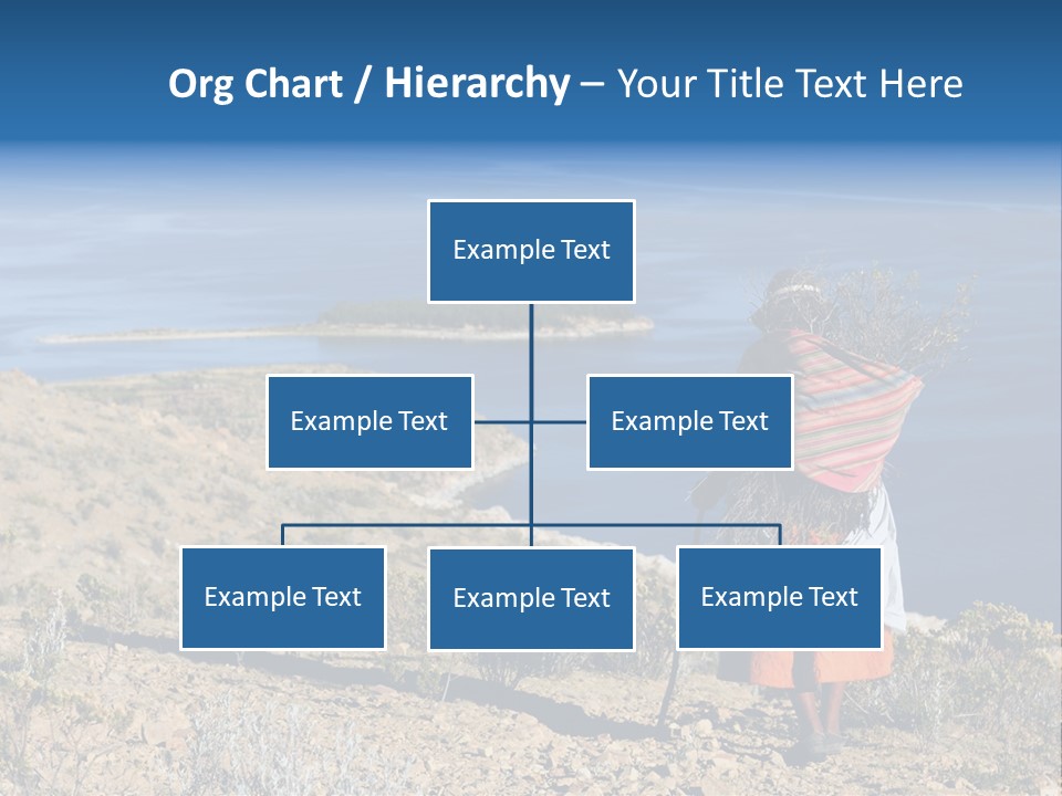Beach Bolivia Plants PowerPoint Template