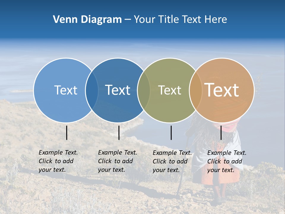 Beach Bolivia Plants PowerPoint Template