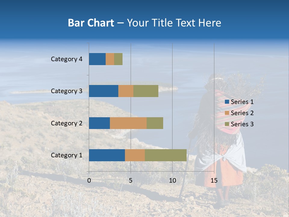 Beach Bolivia Plants PowerPoint Template