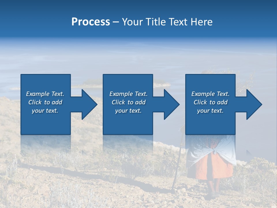 Beach Bolivia Plants PowerPoint Template