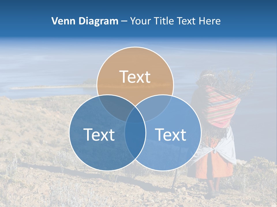 Beach Bolivia Plants PowerPoint Template