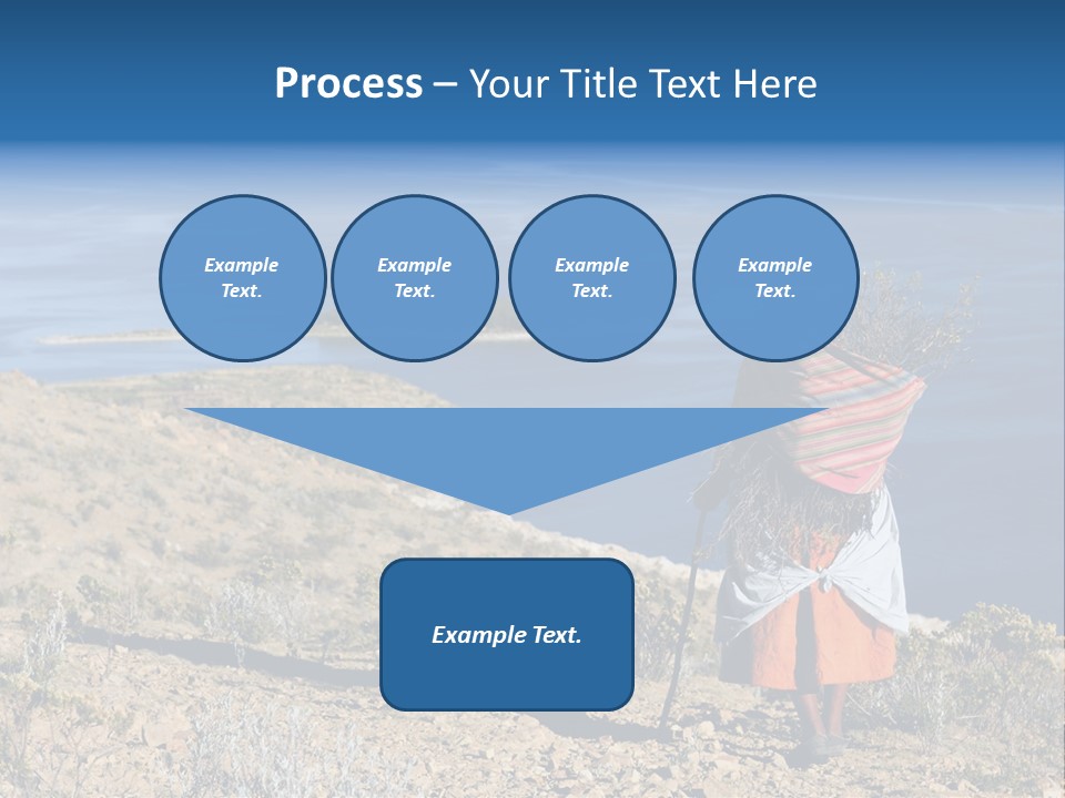 Beach Bolivia Plants PowerPoint Template