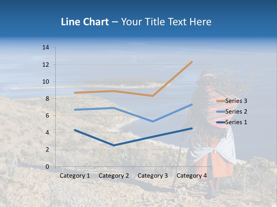 Beach Bolivia Plants PowerPoint Template