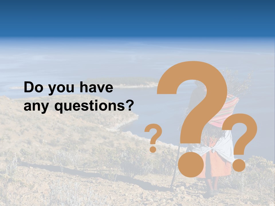 Beach Bolivia Plants PowerPoint Template