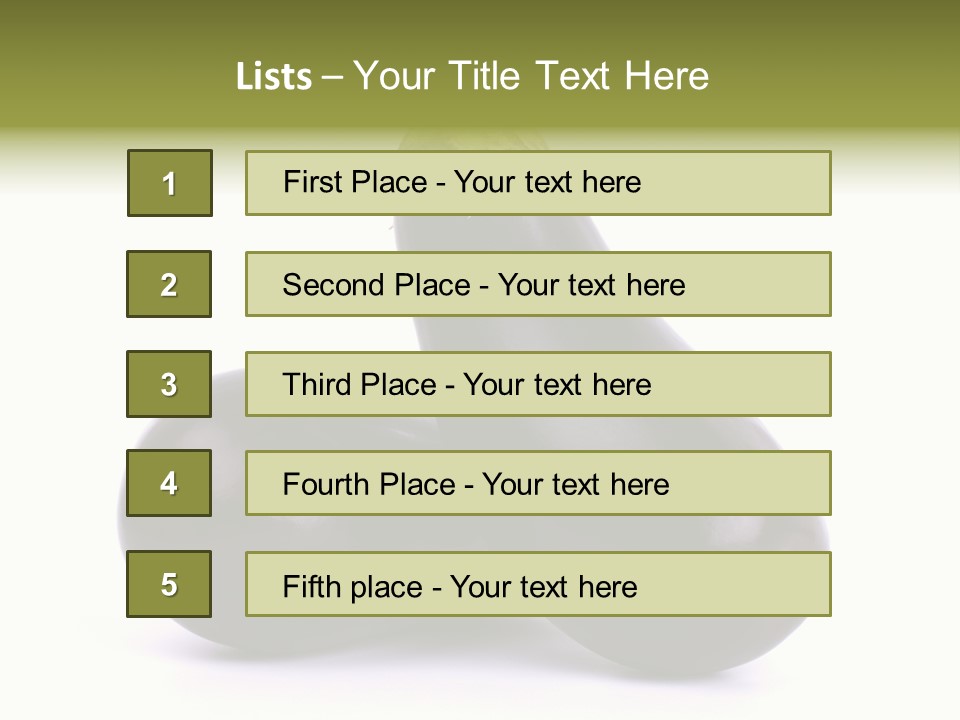 Eat Grocery Food PowerPoint Template