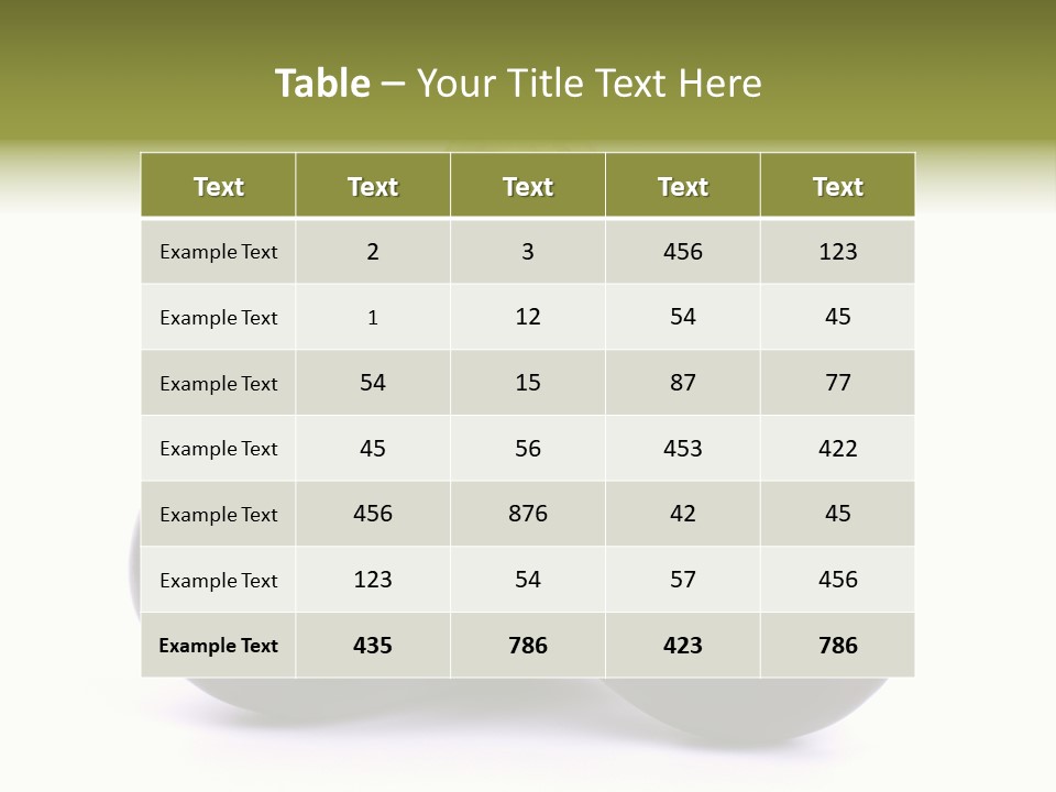 Eat Grocery Food PowerPoint Template