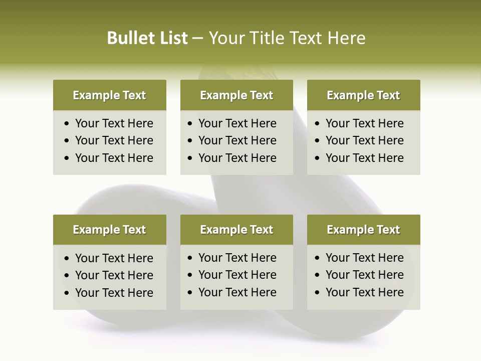 Eat Grocery Food PowerPoint Template