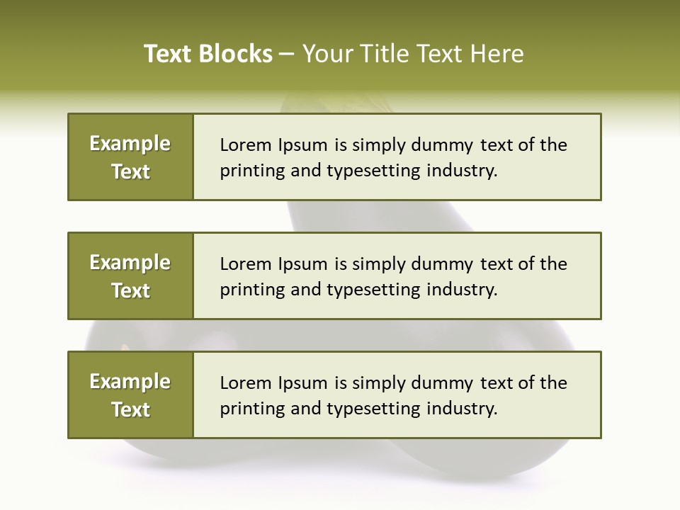 Eat Grocery Food PowerPoint Template