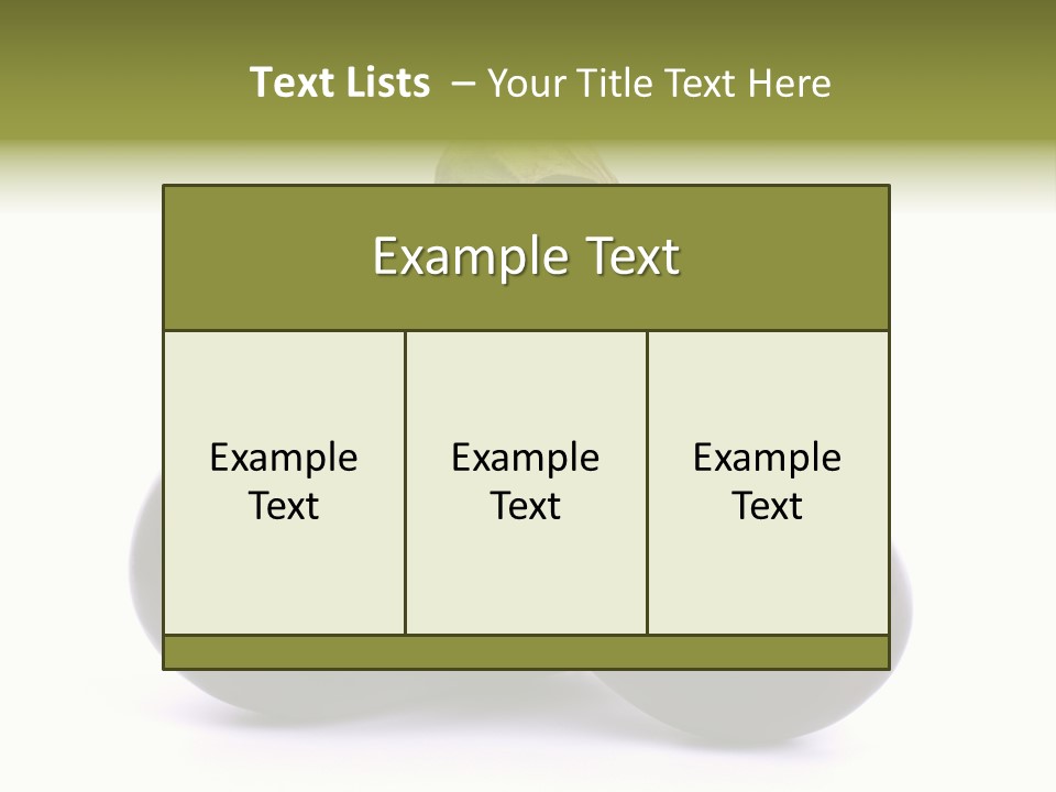 Eat Grocery Food PowerPoint Template