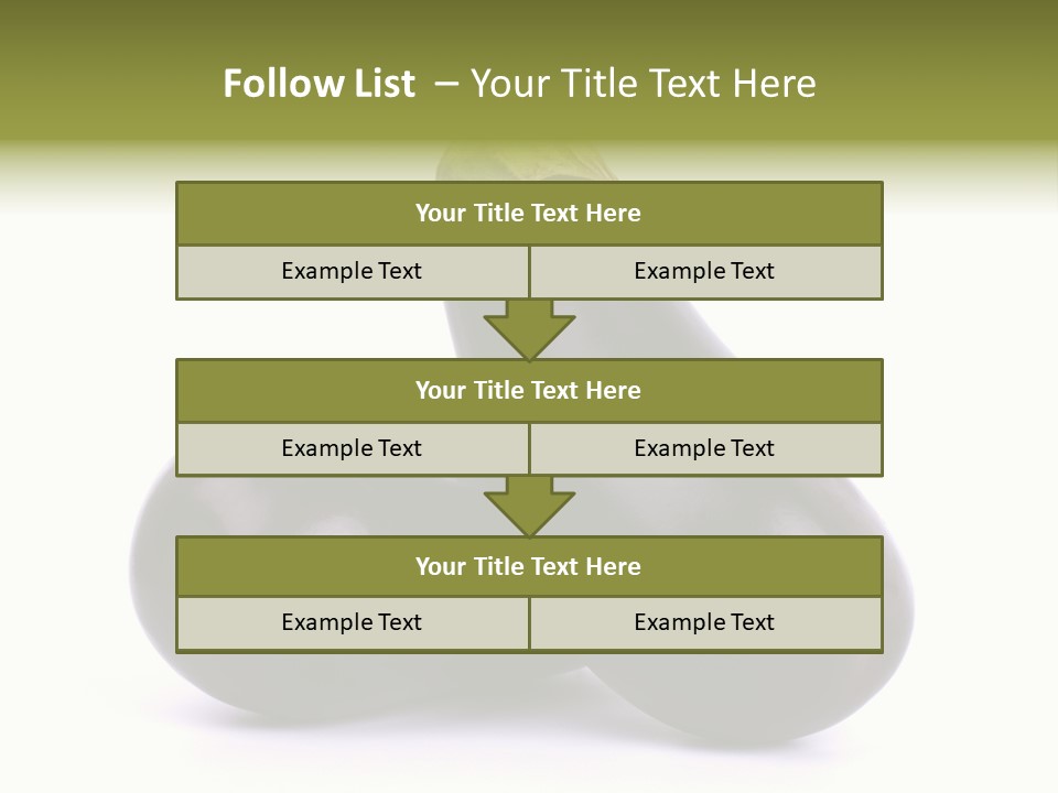 Eat Grocery Food PowerPoint Template