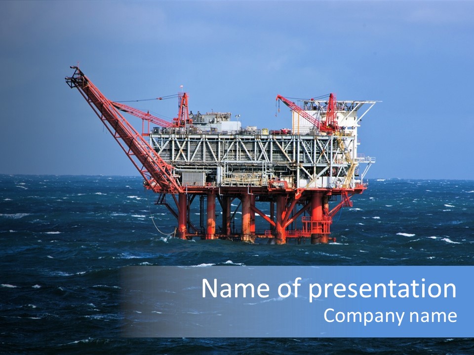 Water Safe Horizon PowerPoint Template