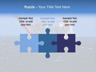 Water Safe Horizon PowerPoint Template