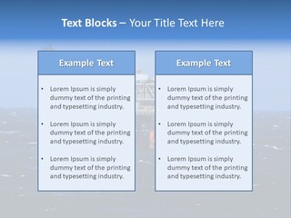 Water Safe Horizon PowerPoint Template