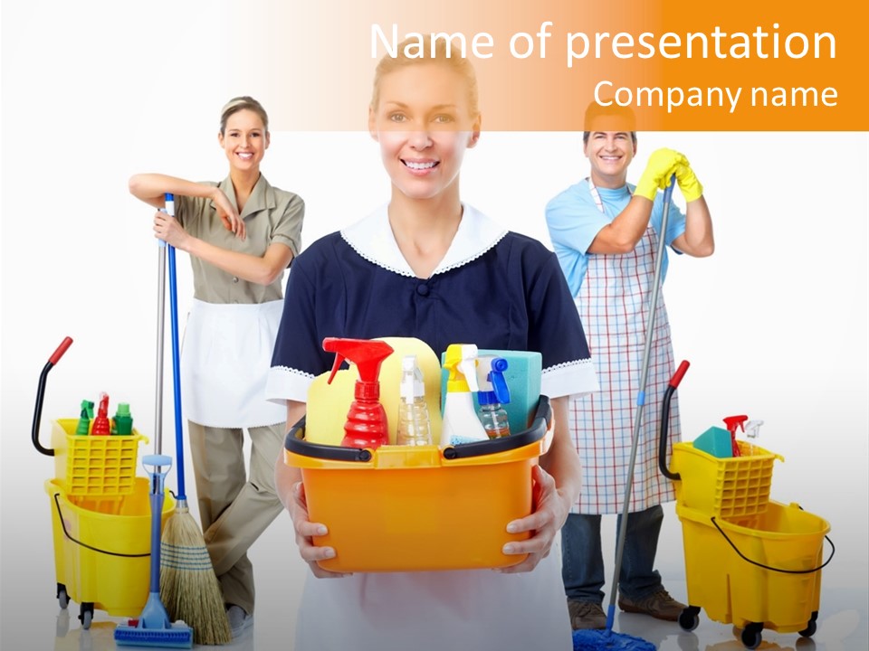 Washing Person Mess PowerPoint Template