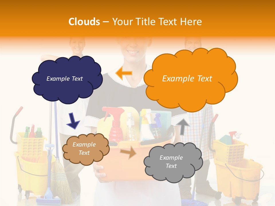 Washing Person Mess PowerPoint Template
