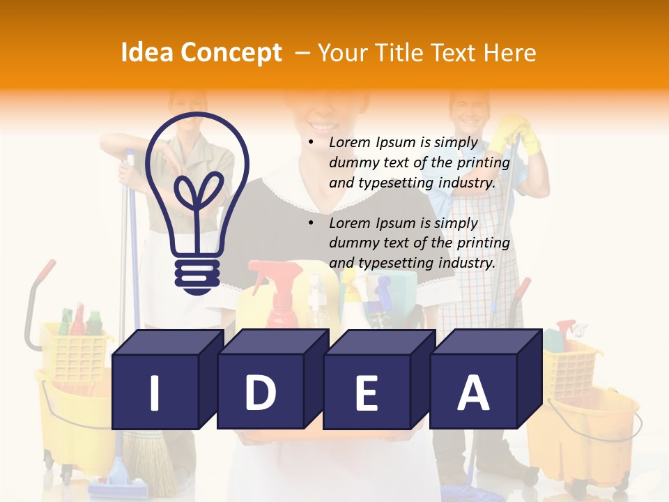 Washing Person Mess PowerPoint Template