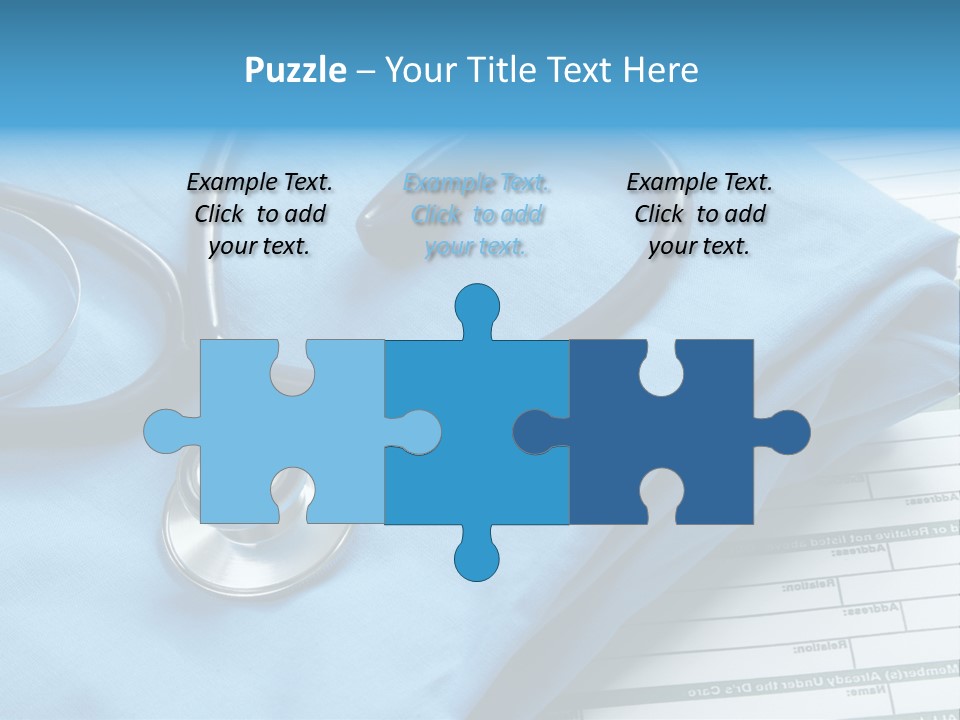 Diagnose Checkup Closeup PowerPoint Template