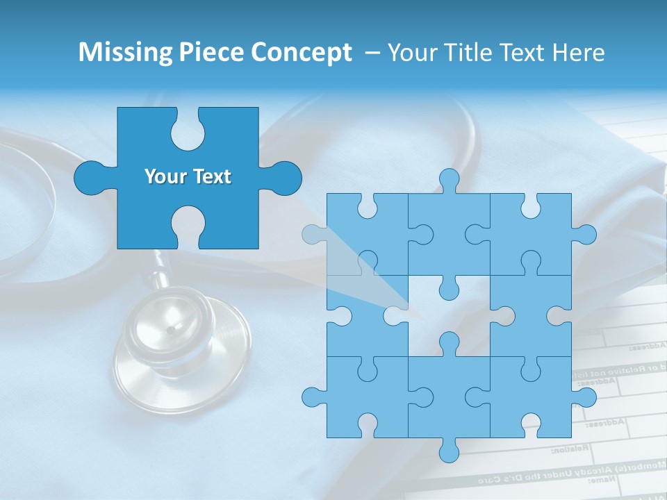 Diagnose Checkup Closeup PowerPoint Template