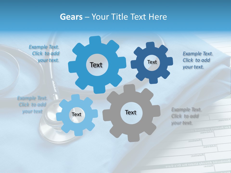 Diagnose Checkup Closeup PowerPoint Template