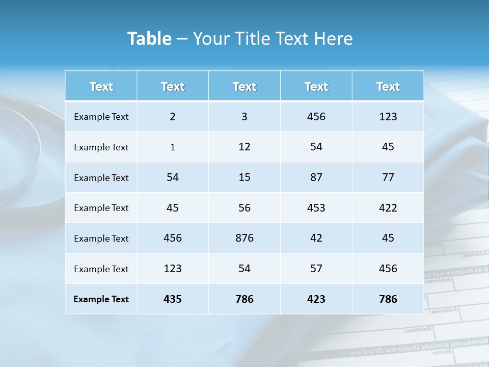 Diagnose Checkup Closeup PowerPoint Template