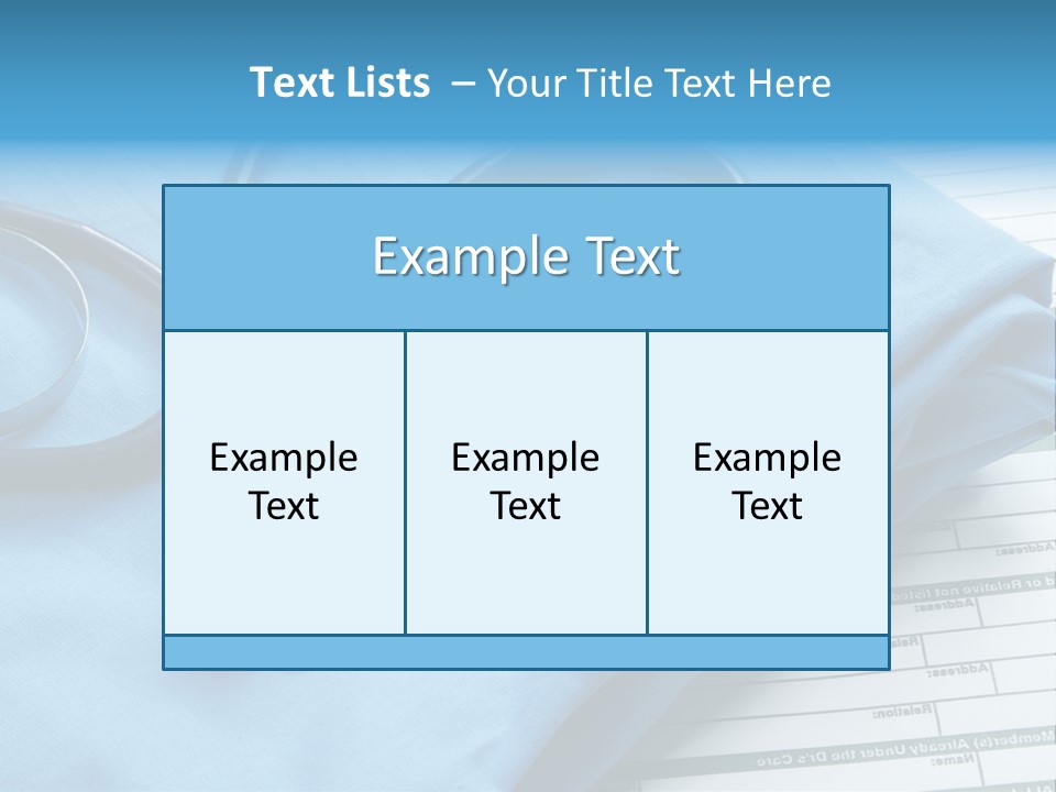 Diagnose Checkup Closeup PowerPoint Template