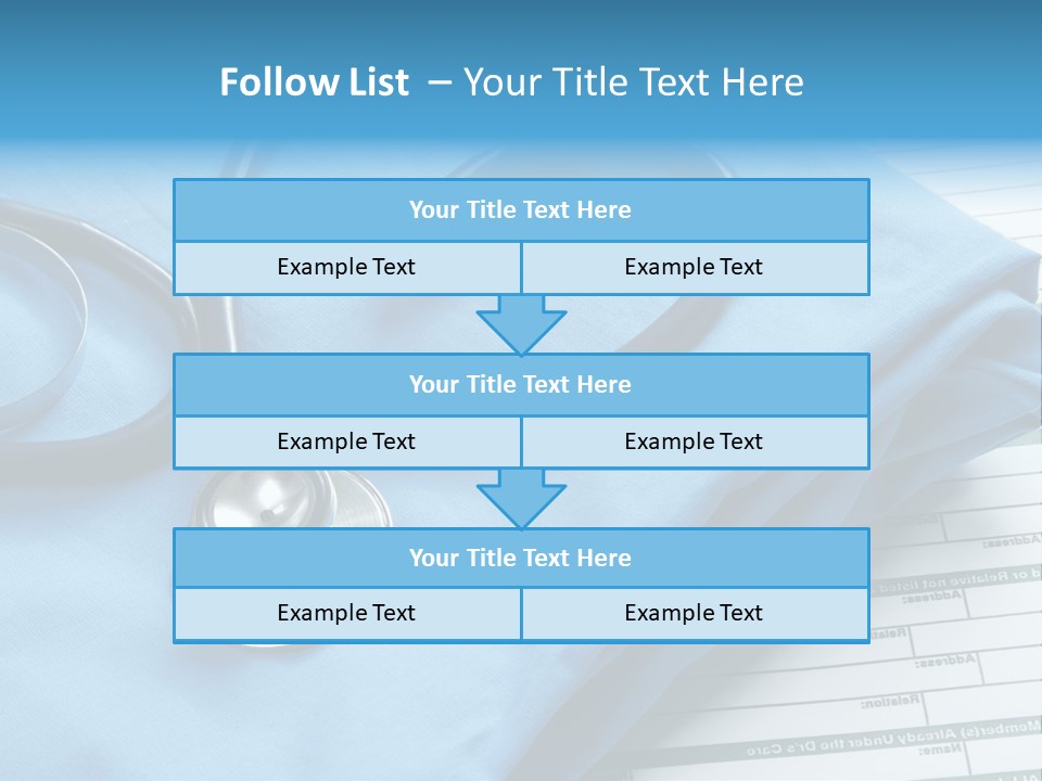 Diagnose Checkup Closeup PowerPoint Template