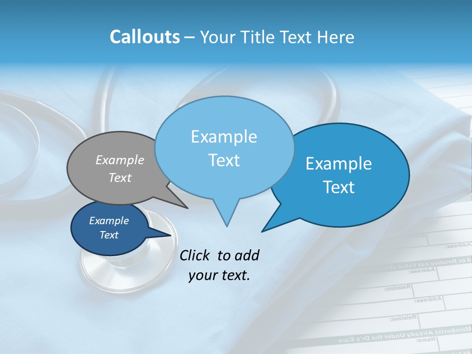 Diagnose Checkup Closeup PowerPoint Template