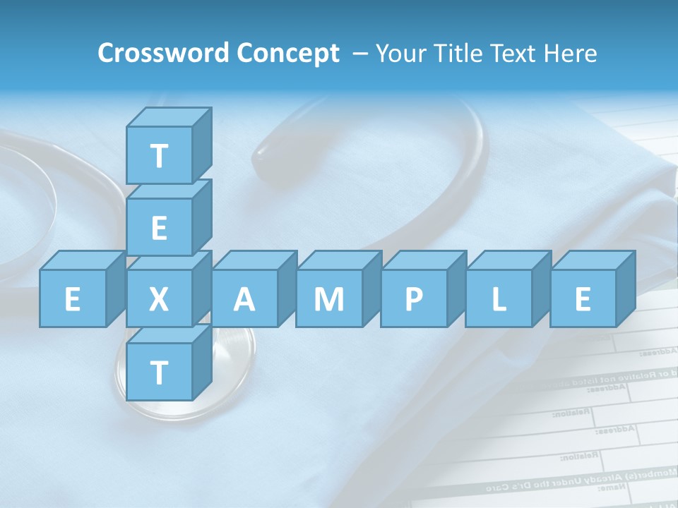 Diagnose Checkup Closeup PowerPoint Template