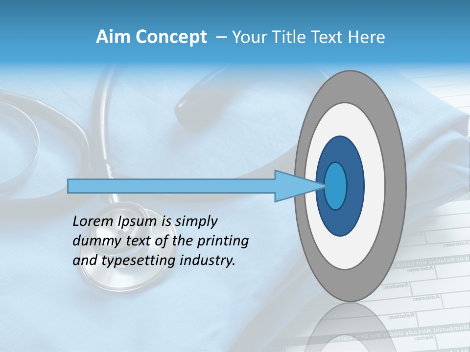 Diagnose Checkup Closeup PowerPoint Template
