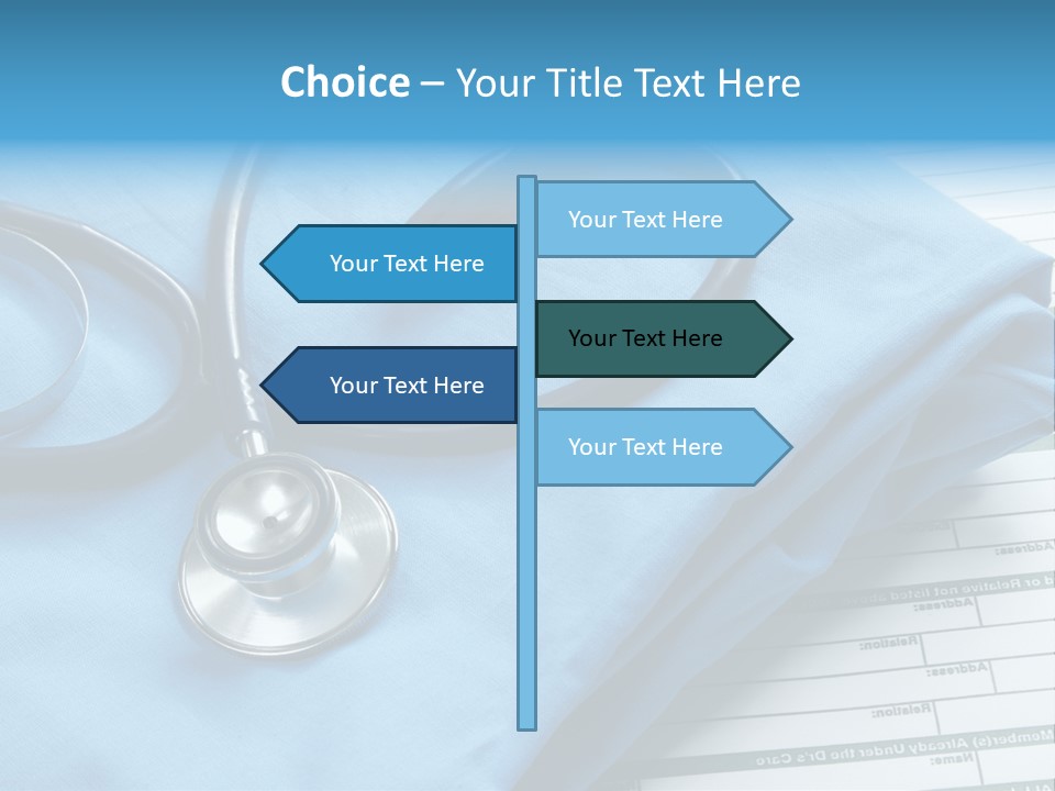 Diagnose Checkup Closeup PowerPoint Template