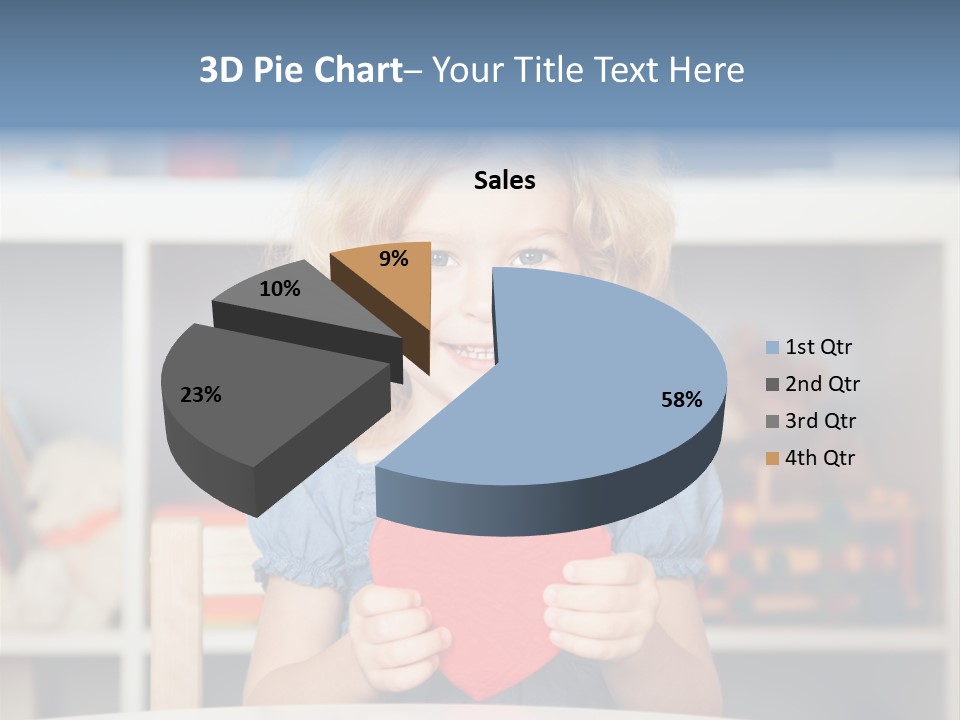 Bright Beautiful Work PowerPoint Template