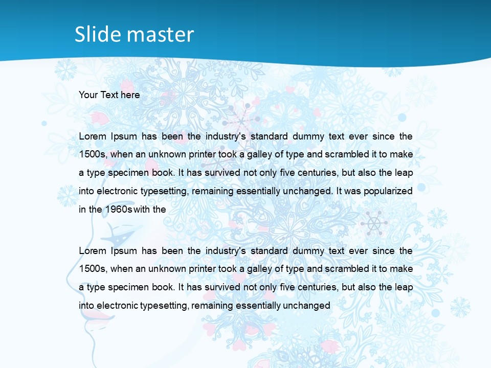 Fairy Girl Beautiful PowerPoint Template