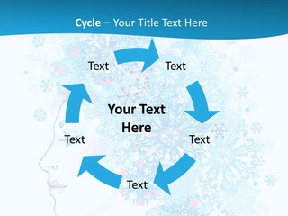 Fairy Girl Beautiful PowerPoint Template