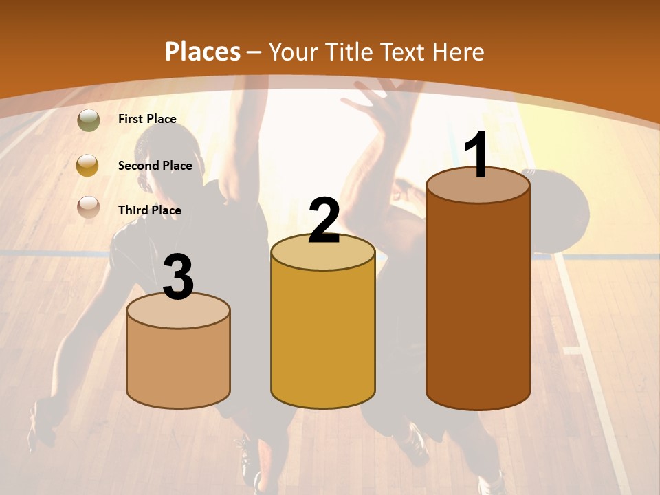 Male Body Fight PowerPoint Template
