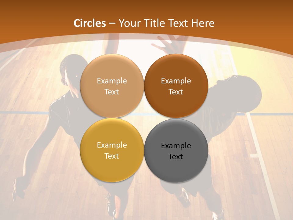 Male Body Fight PowerPoint Template