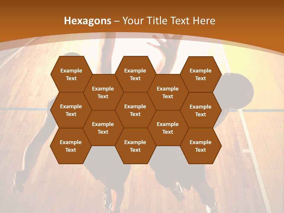 Male Body Fight PowerPoint Template