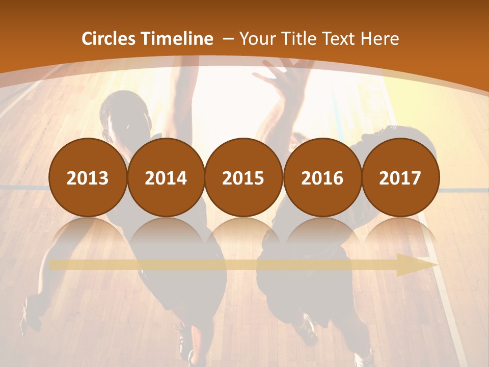 Male Body Fight PowerPoint Template