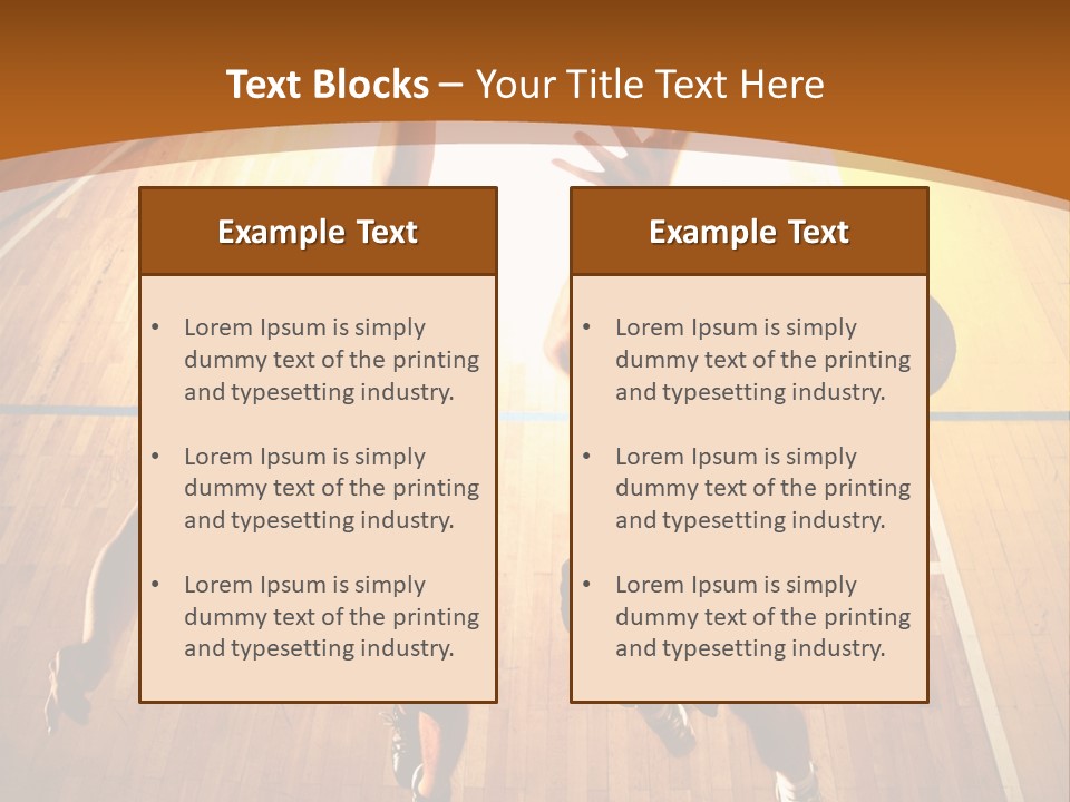Male Body Fight PowerPoint Template